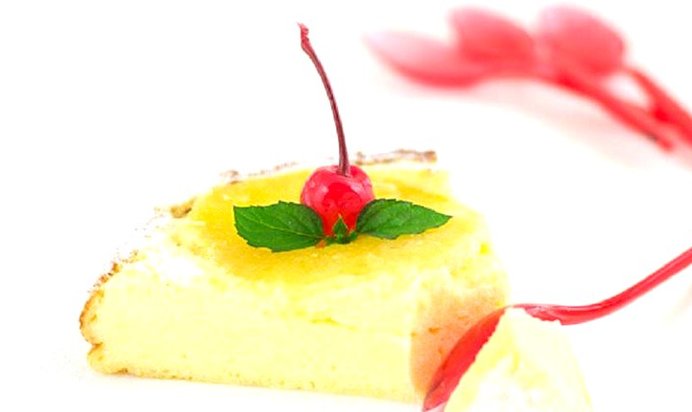 Творожная запеканка с ананасом