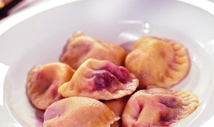 Вареники с вишней