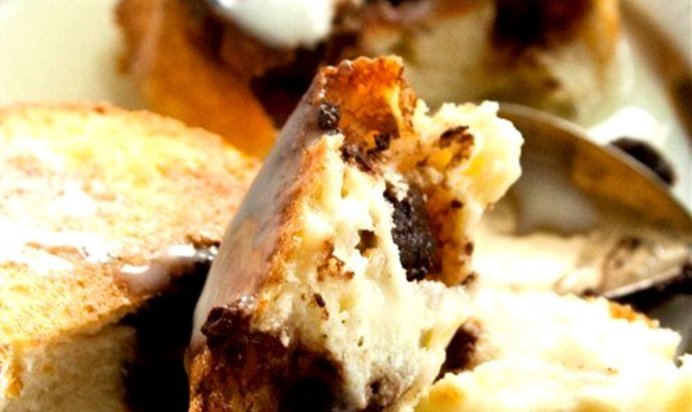 Запеченные сырники с шоколадными каплями