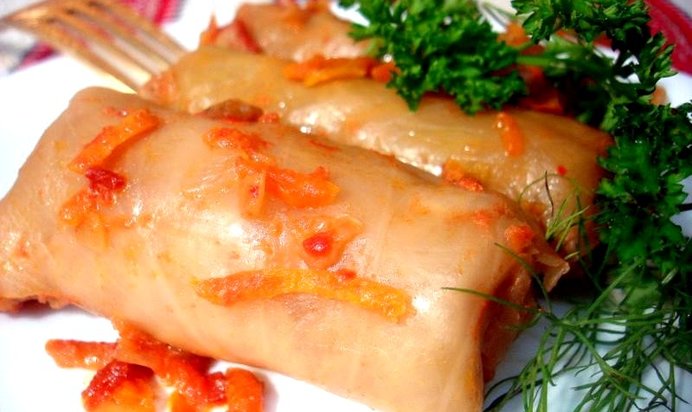 Голубцы со свининой и говядиной