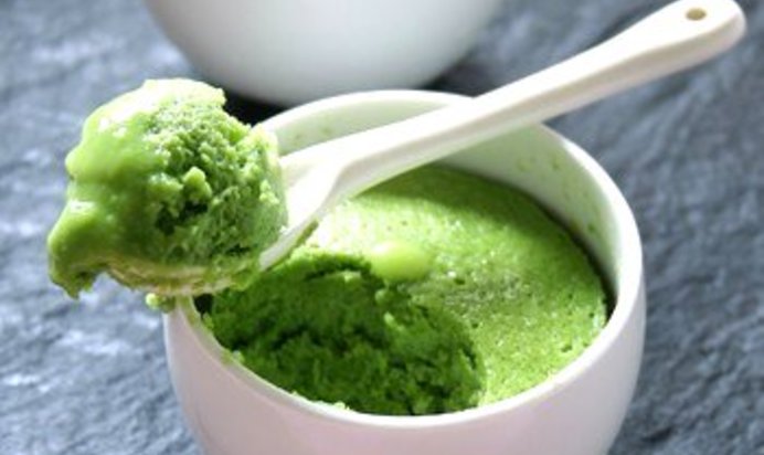 Мороженое из зеленого чая