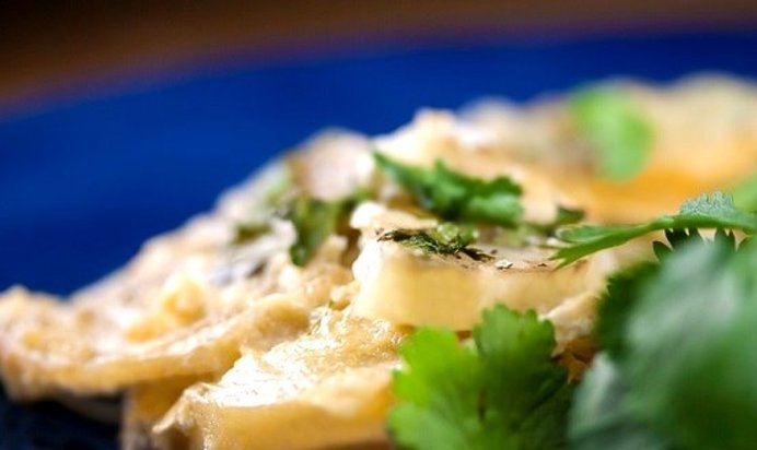 Картофельная запеканка без мяса