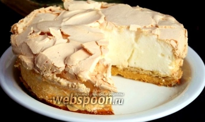 Ореховый торт с меренгой