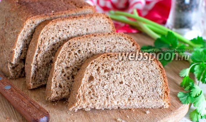 Пшенично-ржаной хлеб с йогуртом в хлебопечке