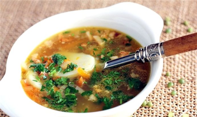 Гороховый суп Объедение