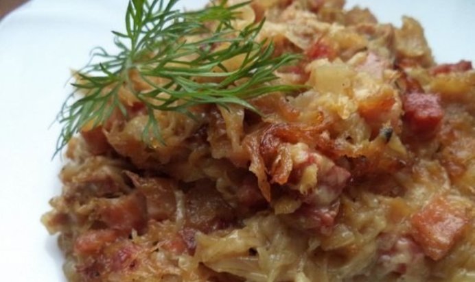 Солянка из квашенной капусты