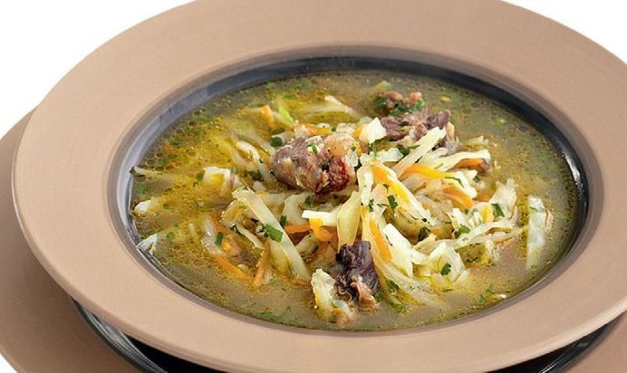 Щи из бычьего хвоста