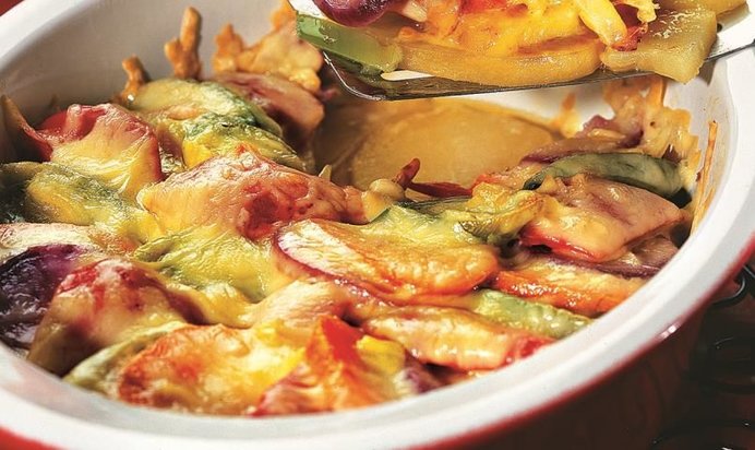 Запеканка овощная с сыром