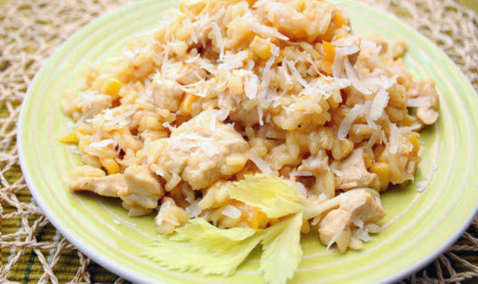 Ризотто с курицей