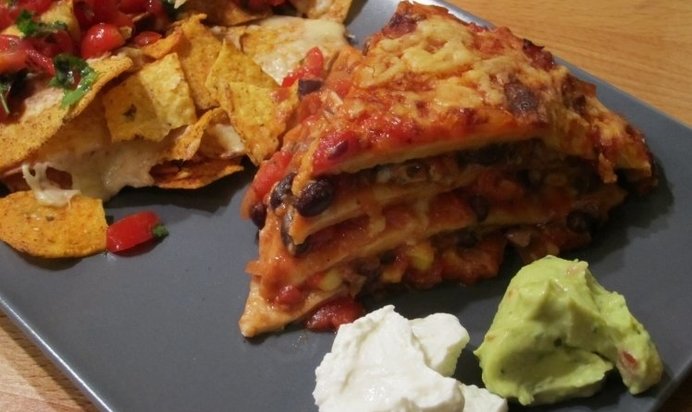 Мексиканская лазанья