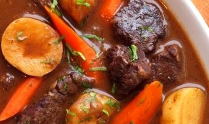 Говядина с морковью
