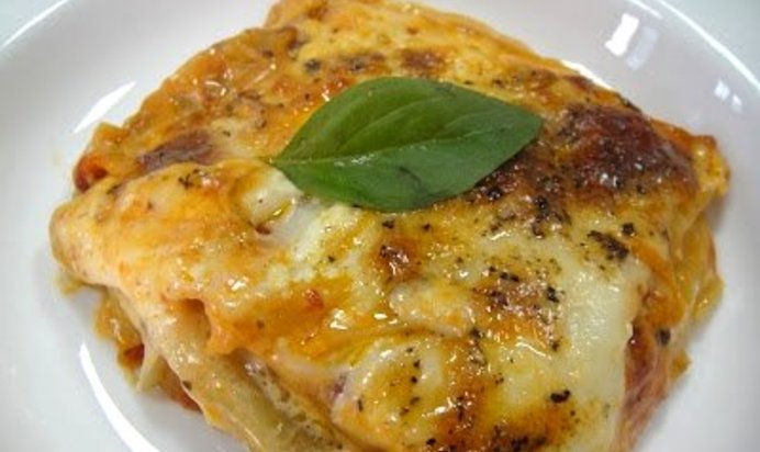 Лазанья из баклажанов