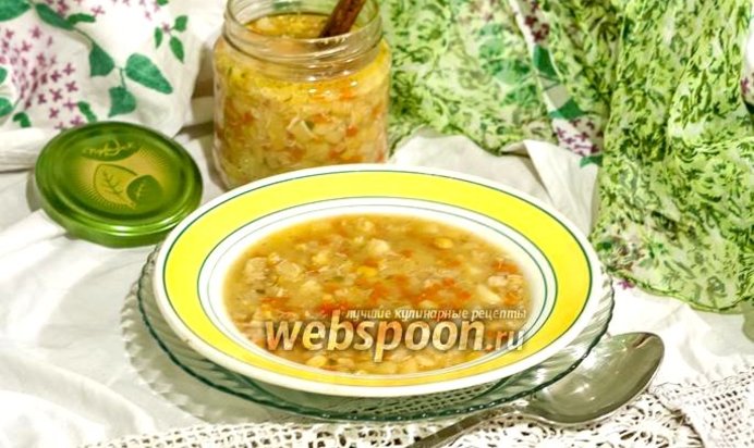 Суп гороховый детский (годовалому ребёнку)