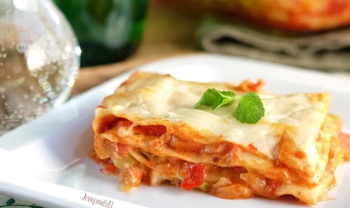 Овощная лазанья