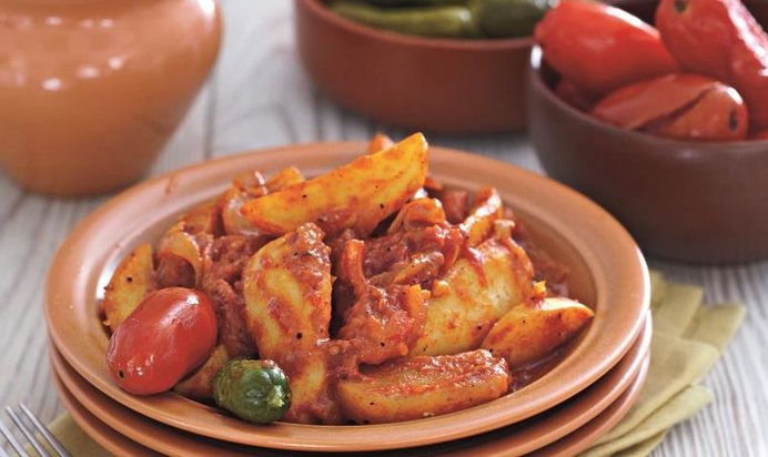 Картофельный гуляш