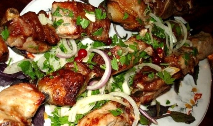 Шашлык из нутрии