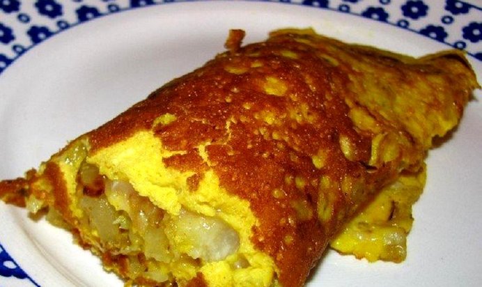 Омлет с сыром