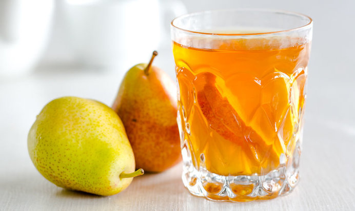 Зеленый чай с грушей