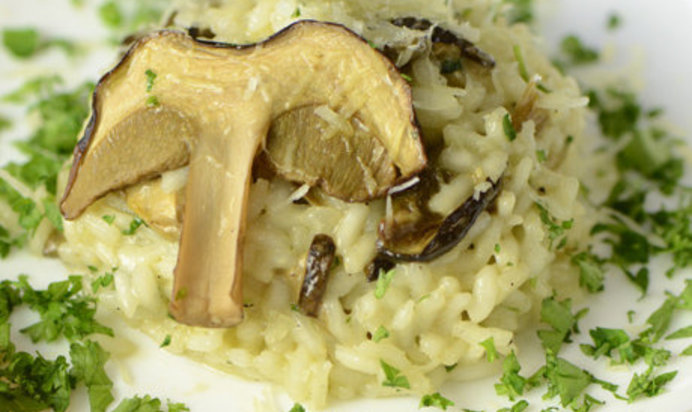 Ризотто с белыми грибами