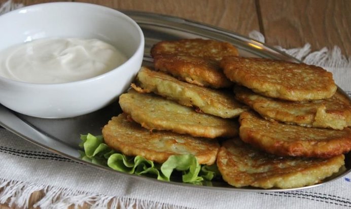 Картофельные оладьи