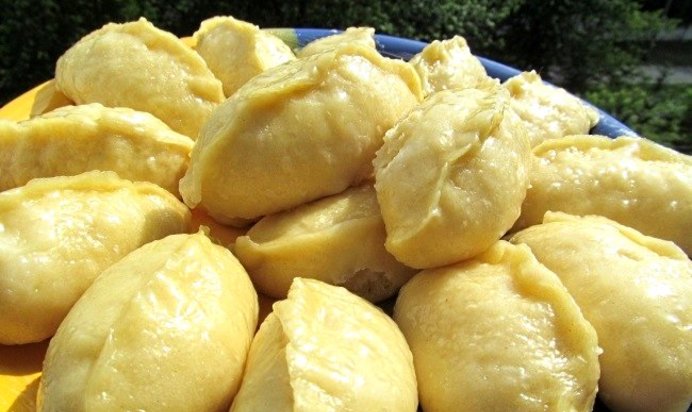 Вареники на пару