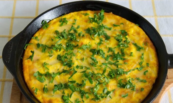 Яичница по-деревенски