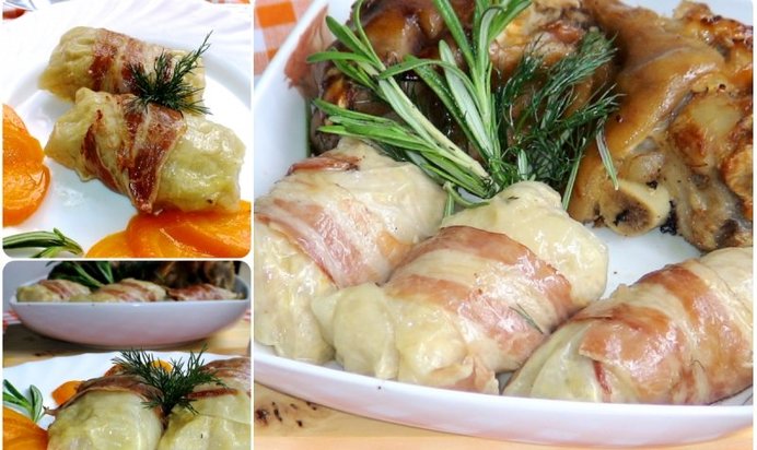 Берошские голубцы В парадных мундирах