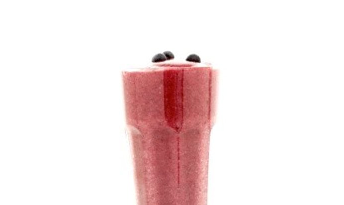 Йогуртовый банановый смузи с черникой