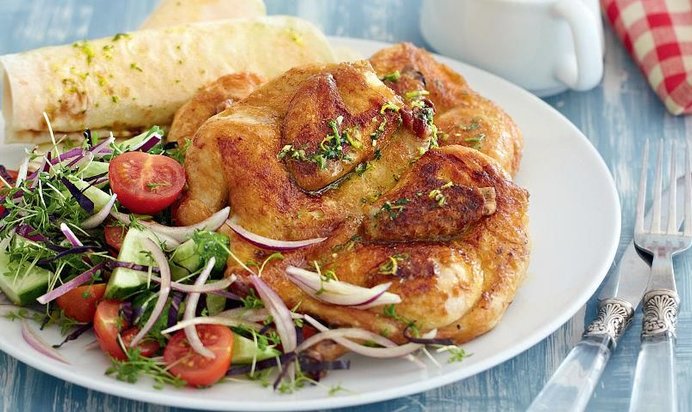 Цыпленок табака от Михаила Турецкого