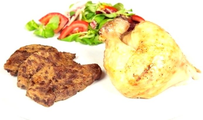 Фаршированный цыпленок