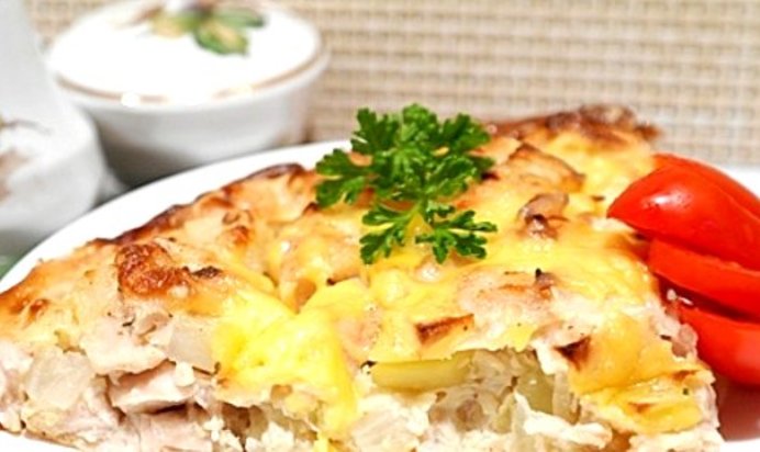 Запеканка в мультиварке