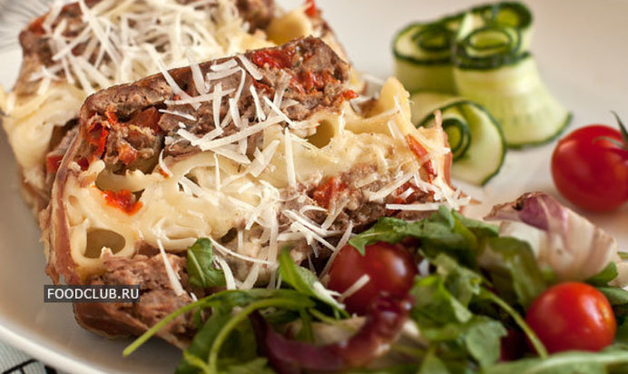 Мясная запеканка