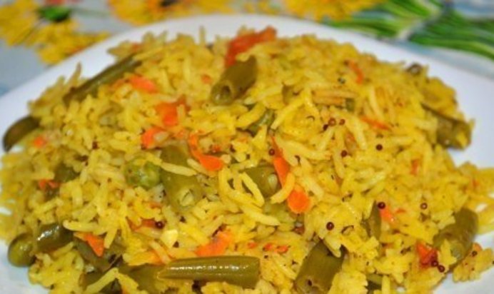 Ризотто с овощами в мультиварке