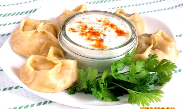 Манты с тыквой