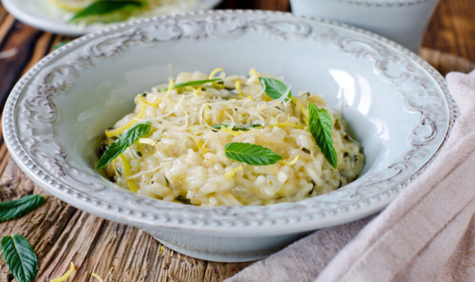 Лимонное ризотто