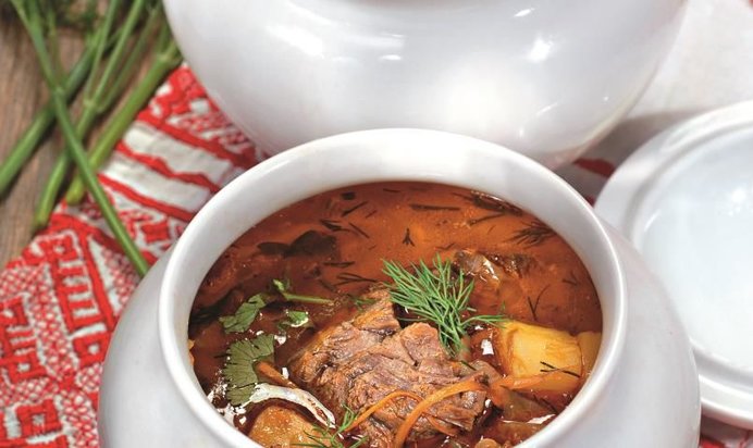 Щи из кислой капусты