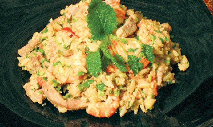 Плов по-тайски со свининой и креветками от эльмиры меджитовой