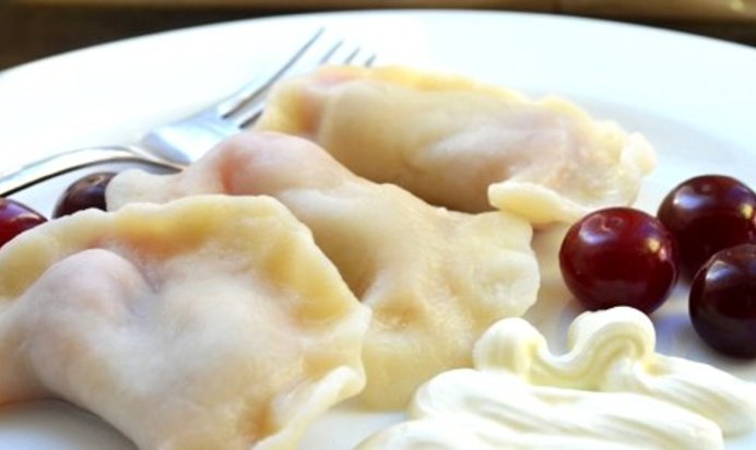 Заварные вареники