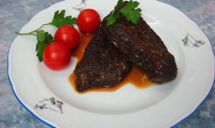 Телятина в кофе