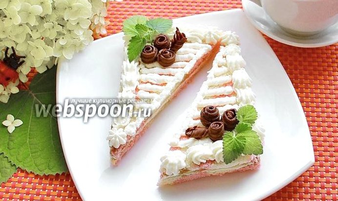 Бисквитное пирожное «Нежность»