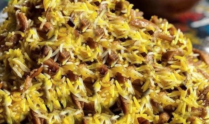 Плов с айвой