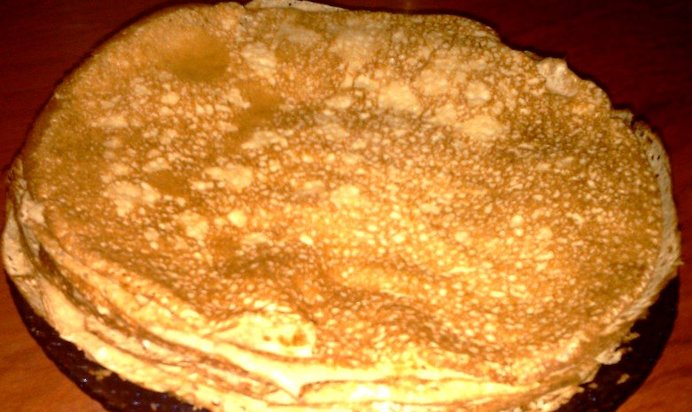 Блины с овсянкой