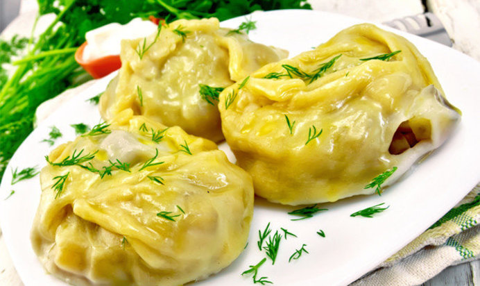 Манты классические в мультиварке