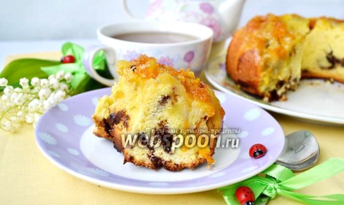 Кекс банановый с имбирём