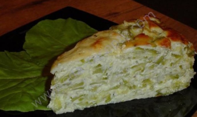 Запеканка из кабачков