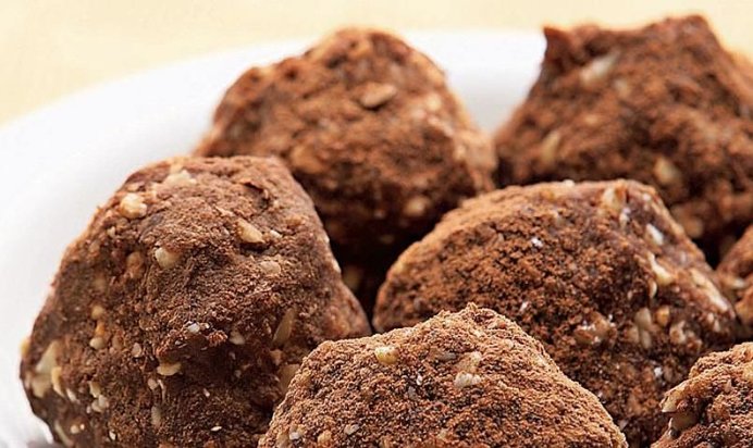 Пирожное Картошка с орехами