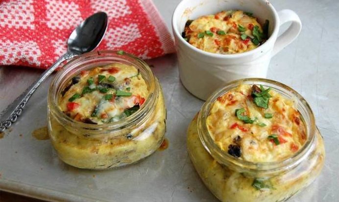 Омлет-суфле в банке