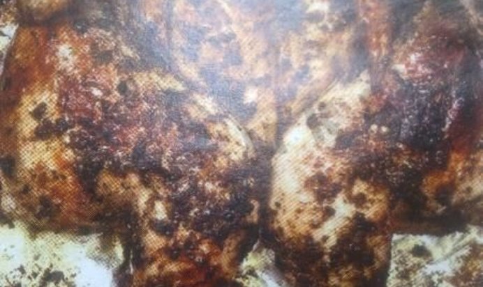 Цыплёнок табака в духовке