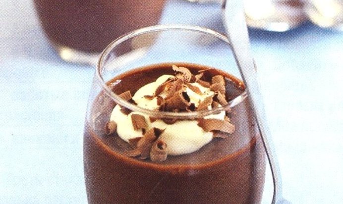 Шоколадный кисель