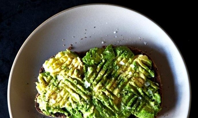 Тосты с авокадо
